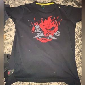 CyberPunk is a video game , and it has its own cool merch !!